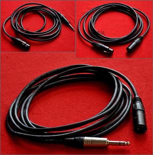 英国范登美Van Damme卡农话筒线 麦克风线 音响音频连接