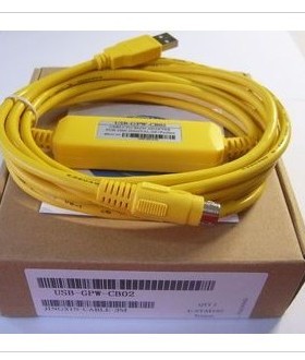 USB-GPW-CB02，黄色二代Proface触摸屏编程电缆/支持WIN7