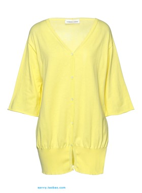 大折扣545美金意大利资深矜贵小众牌Lamberto Losani纯棉明丽开衫