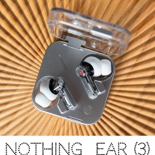 新款NOTHING Ear(3)无线蓝牙耳机主动降噪金属底座通话麦克风