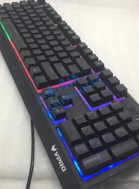 雷柏机械手感青轴背光吃鸡键盘