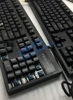 铁修罗tesoro ts-g75fl机械键盘原装青轴轴体 键盘帽 usb线坏键盘