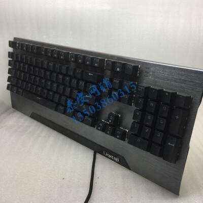 背光青轴有线usb电竞机械键盘