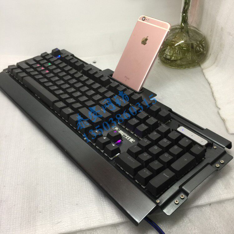 新盟 曼巴狂蛇 xm-k910 k918 k916 黑轴机械键盘游戏电竟网吧吃鸡