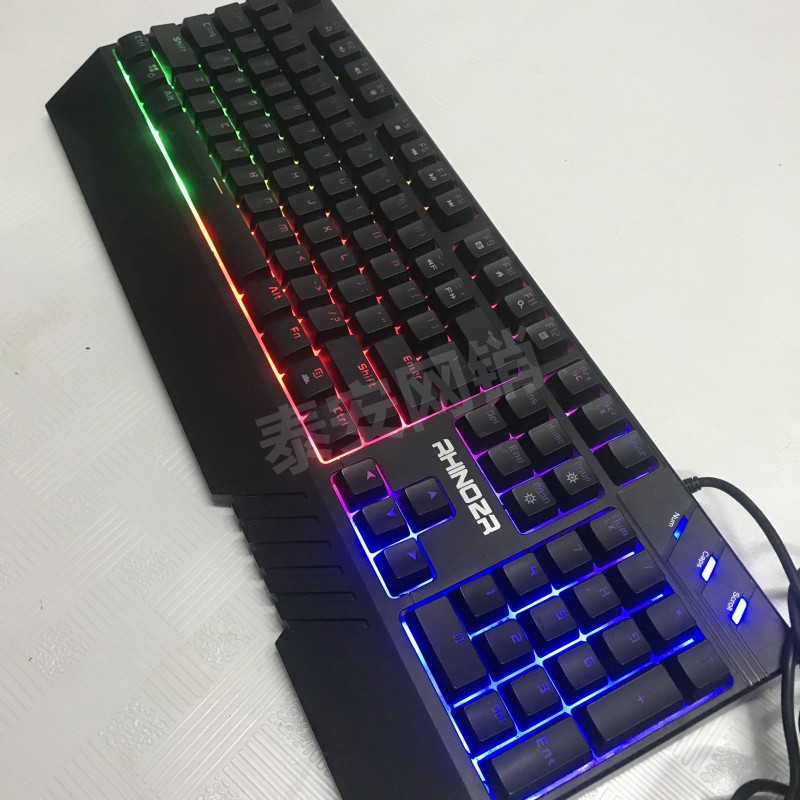 游戏USB有线电竞机械键盘