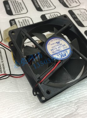 台式机箱 8CM*8CM风扇 D型头FU FM802512M 12V DC FAN FUKURYO