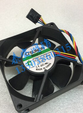 Dell/戴尔 790 990DT机箱风扇MF80201VX 9dvnn sunon线长60 8*8cm