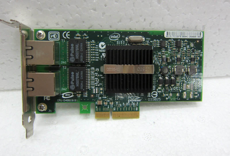全半高 Intel EXPI9402PT G2L20 PRO/1000 PT PCI-E 双口千兆网卡