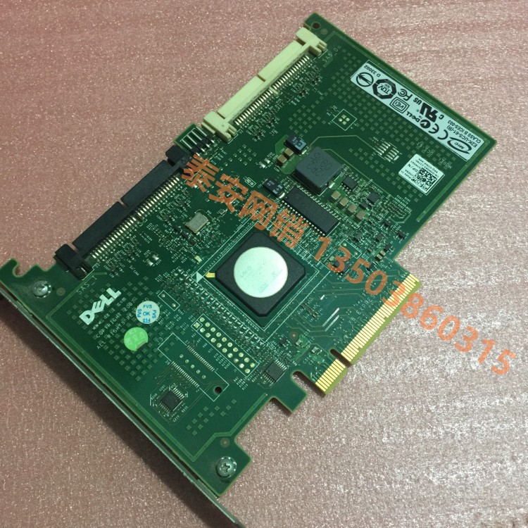 DELL 6IR阵列卡 LSI 1068E 8口 SATA SAS JW063 PERC 6ir Raid卡