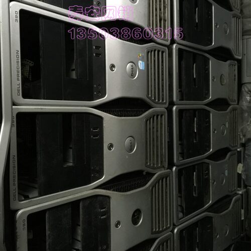 DELL 390 工作站 机箱电源wm283 L375P-00 主板MY510 DN075 CJ774
