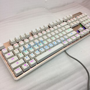 SISUN 赛顺 k20背光悬浮式机械键盘轴键帽合金版USB无冲吃鸡游戏