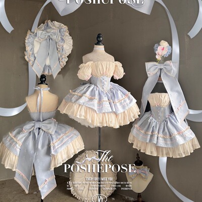 【高定】如心天使缎带连衣裙