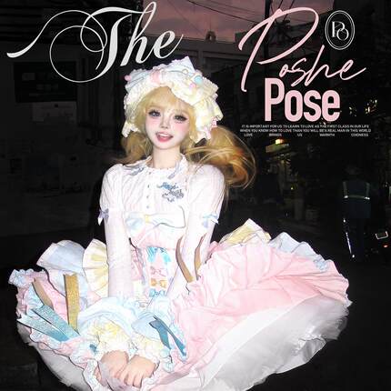 POSHEPOSE缎带舞曲系列.初灵高定如心少女游园会《限量》！！