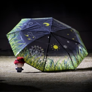 现|原作向【雄狮少年】野草背后·透明折叠自动伞