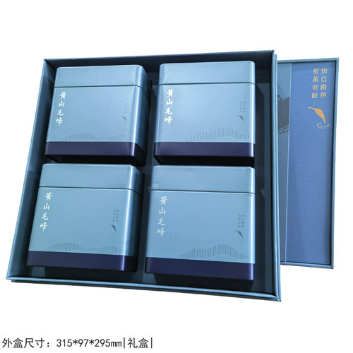 2026年新茶 原产地核心产区 富溪特级一等 黄山毛峰400克礼品装