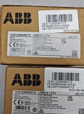 咨询ABB PM5032-T-ETH 1SAP123400R01议价