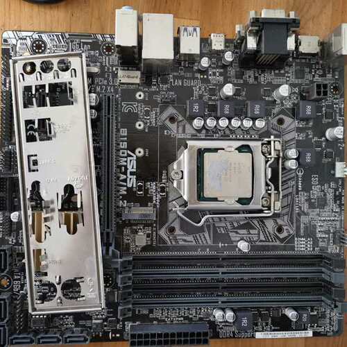 咨询华硕B150M+i5-6500CPU，拆机全好，两样议价