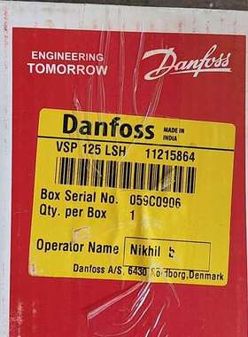 咨询丹佛斯原装VSP125LSH膨胀阀，，全新未议价