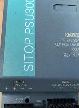 咨询西门子SITOP PSU300M电源，型号6EP1436-3议价
