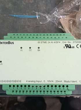 咨询菲尼克斯 IB STME 24 A1 4/SF4 27500议价