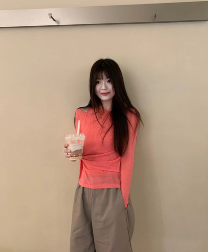 Handwash正品博主设计师品牌出游约会法式通勤显高瘦假两件T恤
