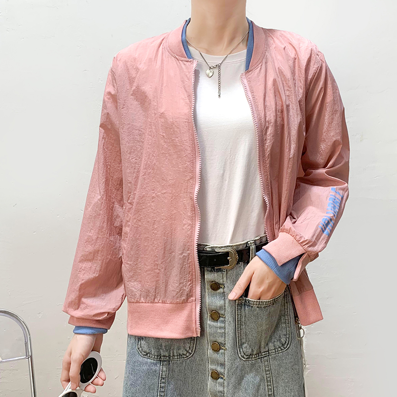 时髦青春减龄休闲防晒衬衫女上