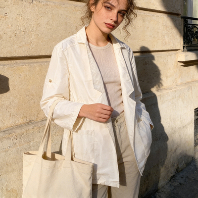 轻薄款~复古简约薄风衣外套女春