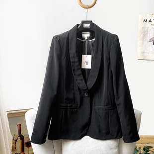 人 外套女春秋款 外贸单 通勤休闲OL风西装 都市职业时装 无假期