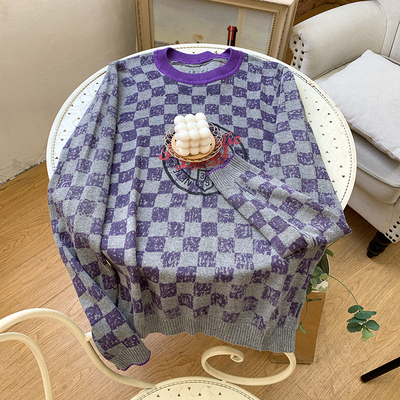 时髦都市休闲男装毛衣纯棉针织衫