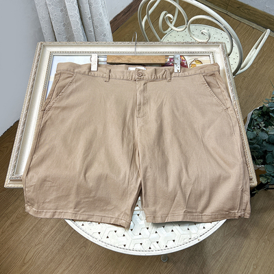中高腰工装阔腿短裤五分裤男夏