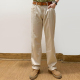 舒适透气 撤柜单 纯棉帅气男装 休闲裤 春夏 无假期 直筒男长裤 人