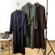 高级 女装 通勤休闲复古气质加长款 厚实风衣外套 撤柜 秋冬款 大码