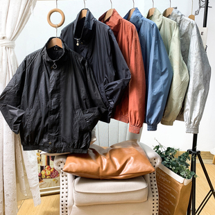 无假期的人】外贸单！大码中性风休闲工装夹克外套短款风衣女春秋