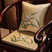 新中式 夏季 冰丝凉席坐垫办公室红木椅垫冰垫凉垫子实木沙发垫定制