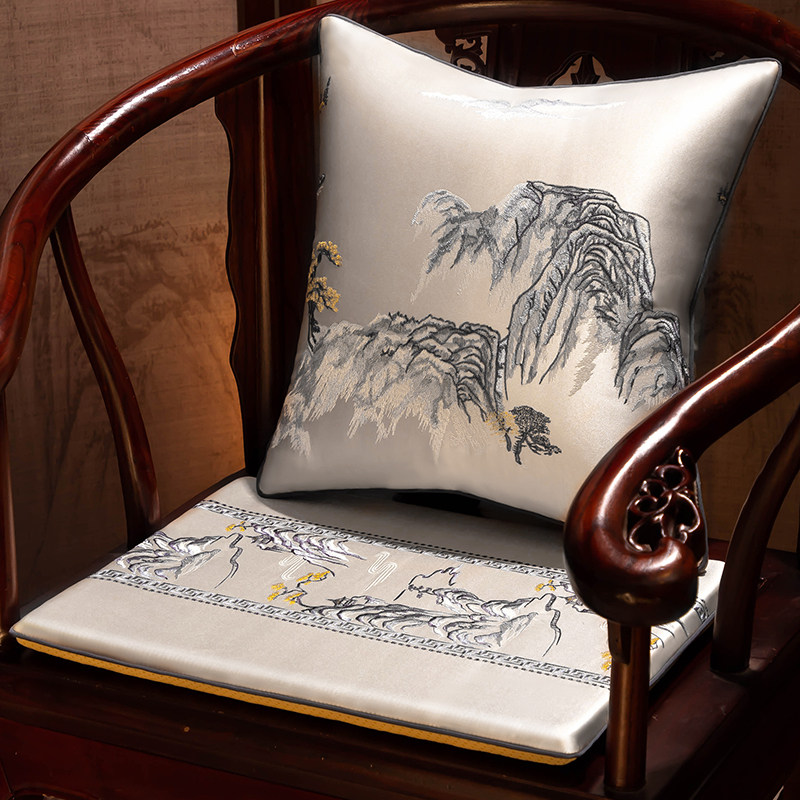 中式红木椅子坐垫实木沙发圈椅餐椅茶椅太师椅垫屁垫防滑护腰腰垫,居家布艺,椅套/椅垫,淘宝优惠券,粉丝福利购,淘宝优惠卷