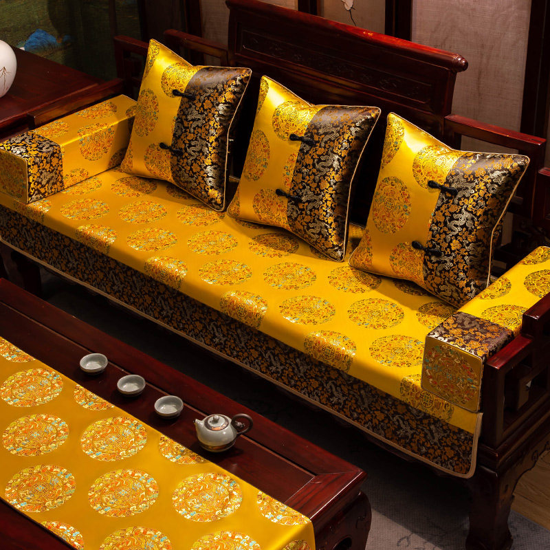 新中式防滑中国风轻奢坐垫套罩盖巾高档盖布红木沙发垫靠背巾定做,居家布艺,沙发垫,淘宝优惠券,粉丝福利购,淘宝优惠卷