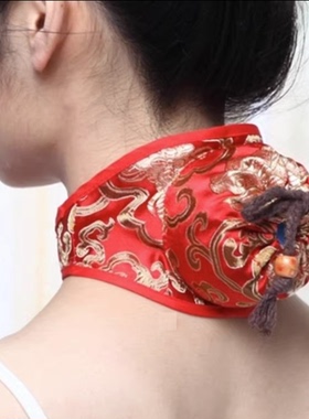 单孔全铜随身灸艾灸仪颈部无烟布套艾灸盒便携式耐高温家用温灸器