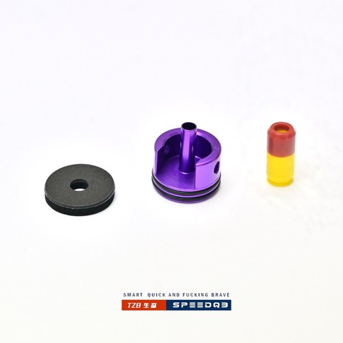TZB研发  三O圈POM型材CNC推嘴/加长微扩流缸头（标配4毫米垫片）