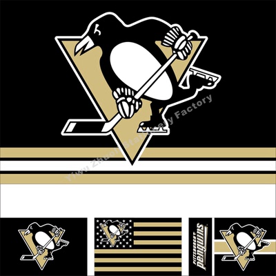 NHL匹兹堡企鹅队旗帜曲棍球冰球Pittsburgh Penguins Hockey Fla