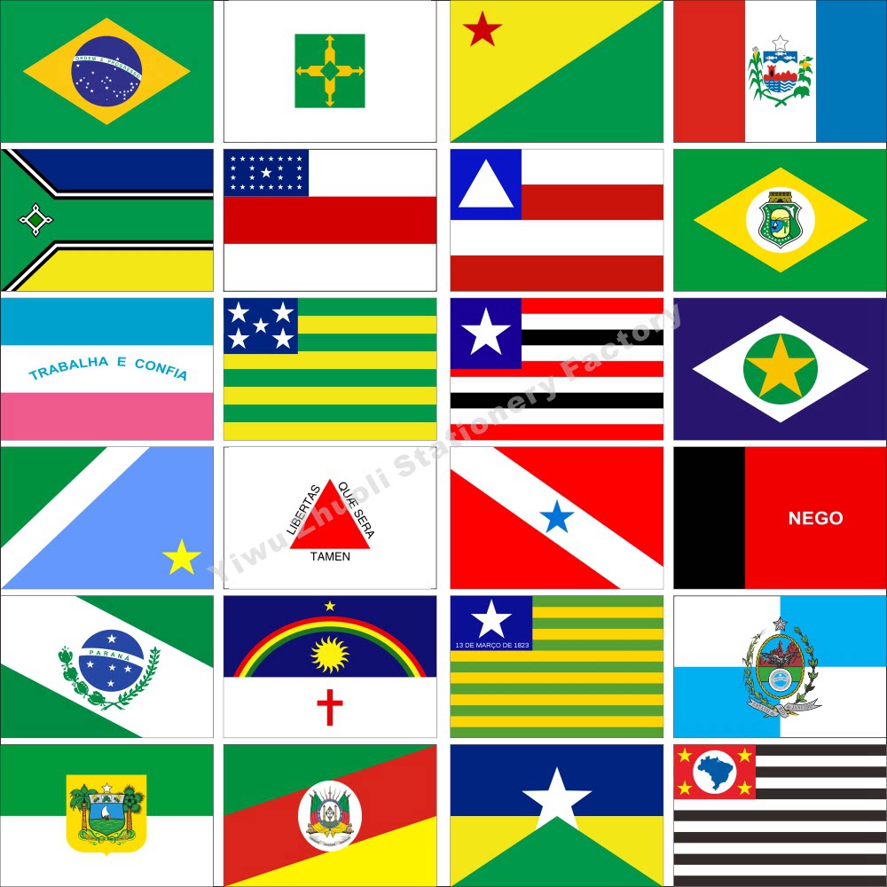 1巴西州旗巴拉那旗巴伊亚旗亚马孙旗各种大小可定做可订做