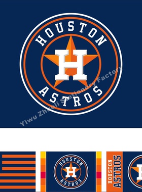 MLB 休斯顿太空人队旗帜 美国职业棒球 Houston Astros Flag