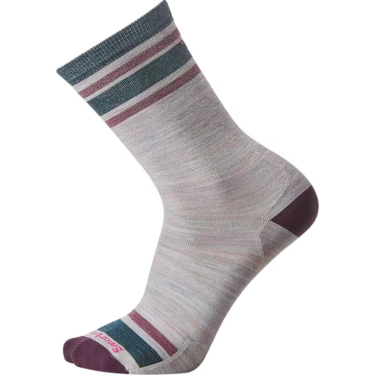 Smartwool Everyday Top Split Stripe零减震超薄中筒休闲羊毛袜