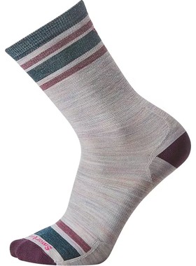 Smartwool Everyday Top Split Stripe零减震超薄中筒休闲羊毛袜