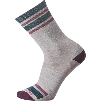 Smartwool Everyday Top Split Stripe零减震超薄中筒休闲羊毛袜