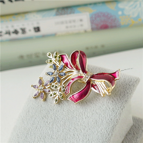 Broche en Alliage argent plaqué or - Ref 1171226 Image 4