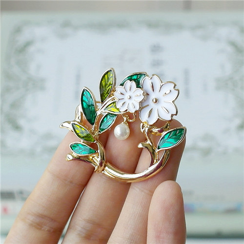 Broche en Alliage argent plaqué or - Ref 1175870 Image 1