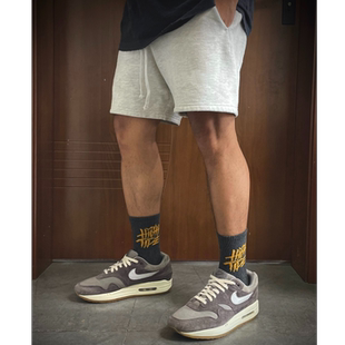 2026夏季新款ESS同款针织450克超重磅卫衣短裤休闲男款运动休闲裤