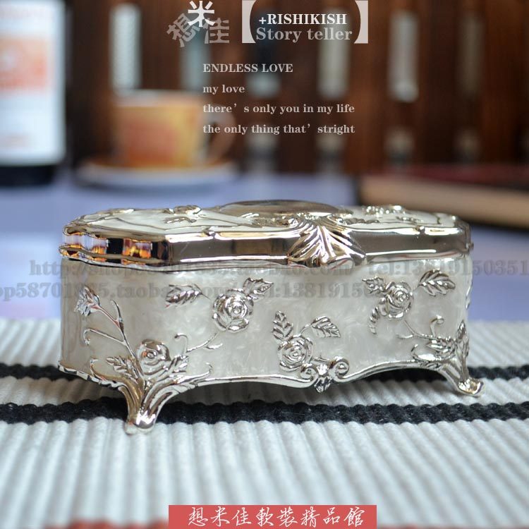 包邮精品欧式棉签盒白色镀银牙签筒雕花牙签盒酒店家居装饰用品,收纳整理,牙签盒,淘宝优惠券,粉丝福利购,淘宝优惠卷