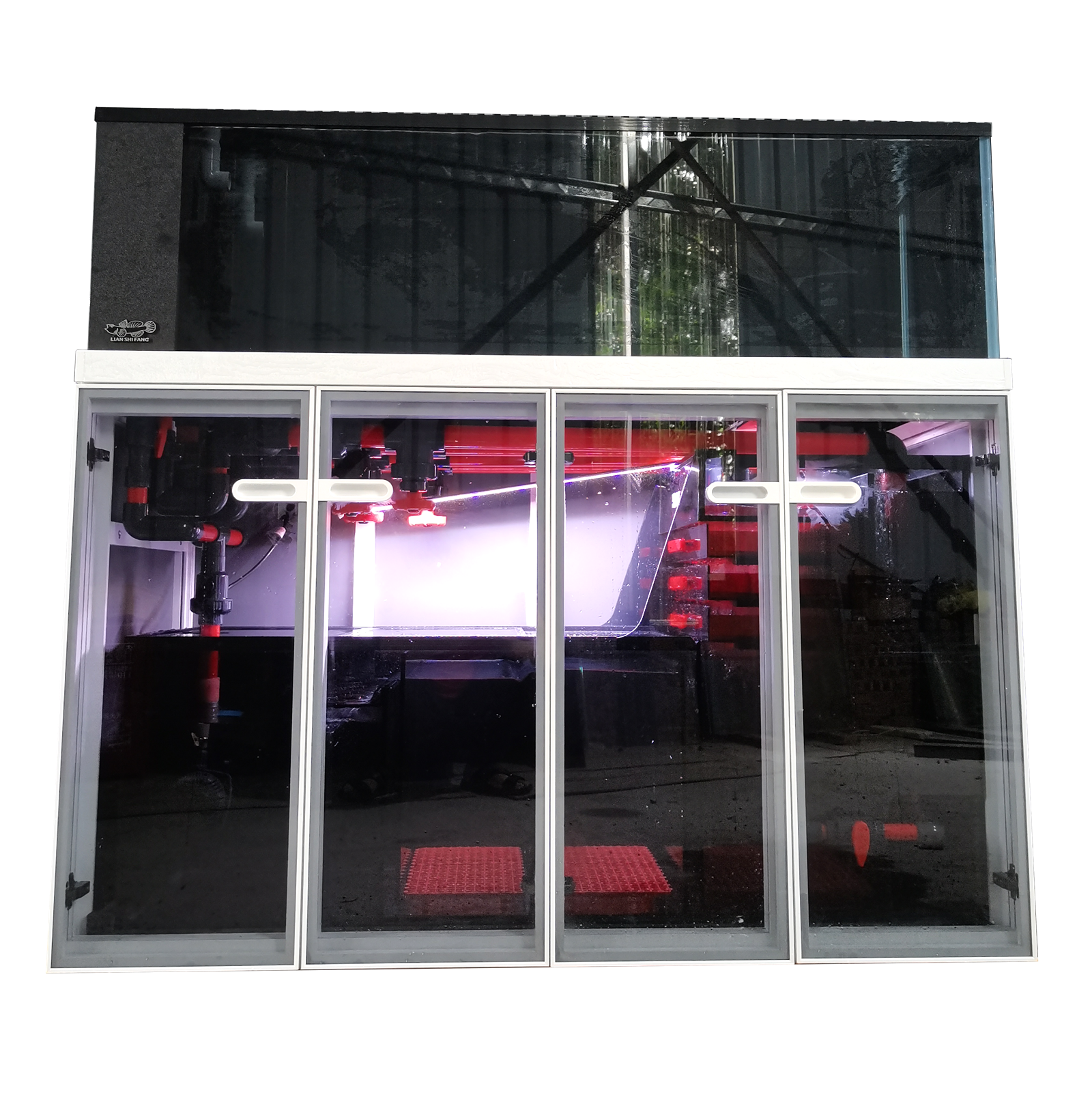 恋石坊生态鱼缸工厂直销鱼缸定制