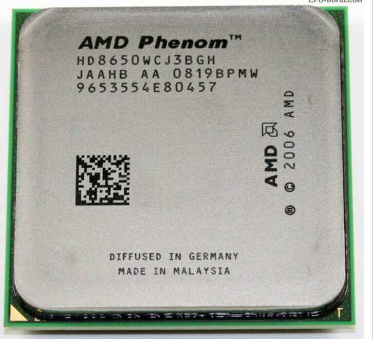 原装AMD Phenom羿龙 X3 8650 2.3G 2M三级缓存三核AM2 AM2+